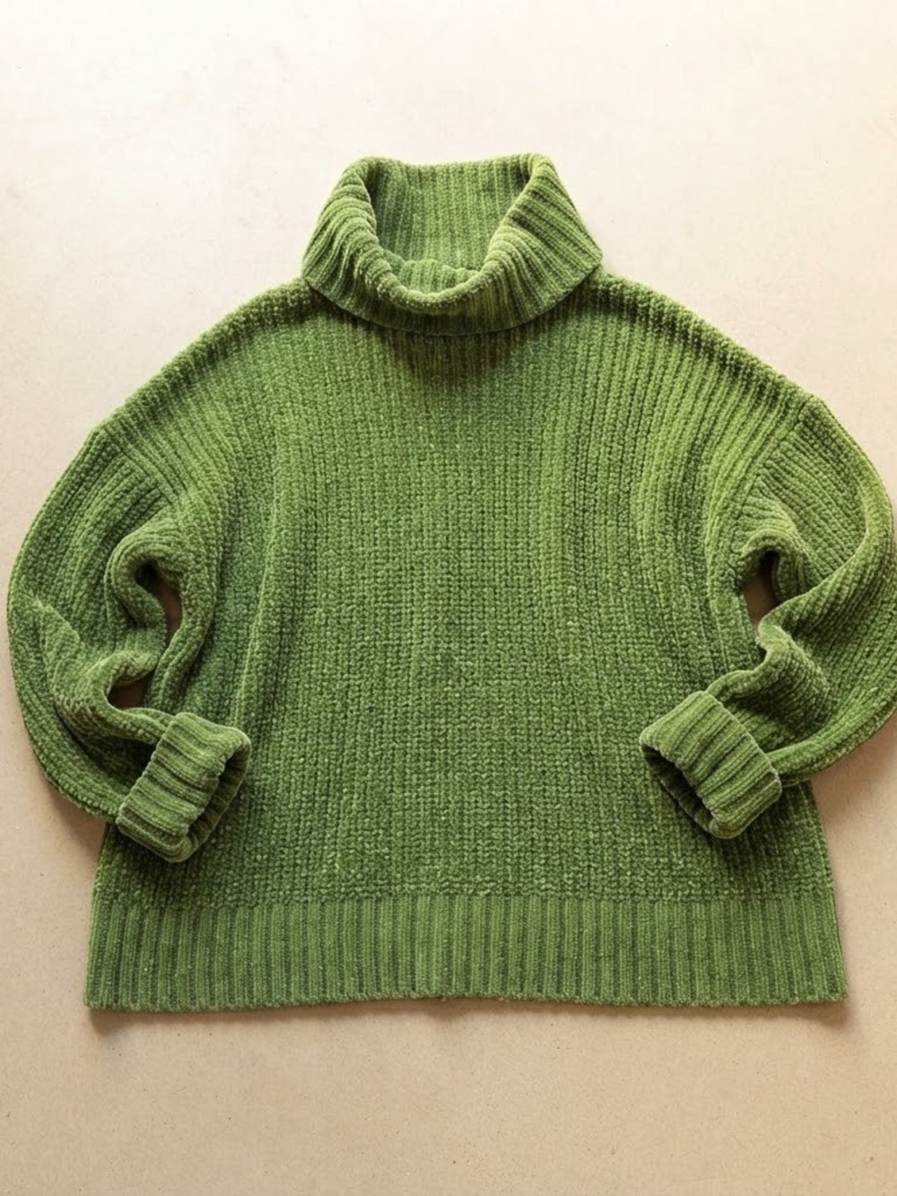 aerie Olive Green Turtleneck Sweater